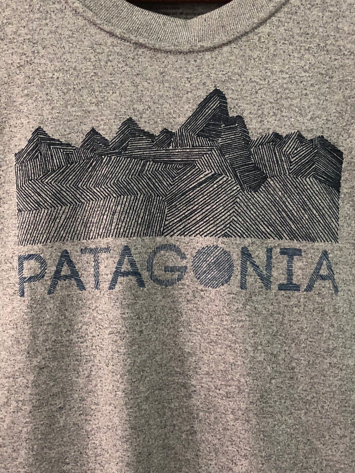 Patagonia Crewneck Tshirt Grey Size M - 3