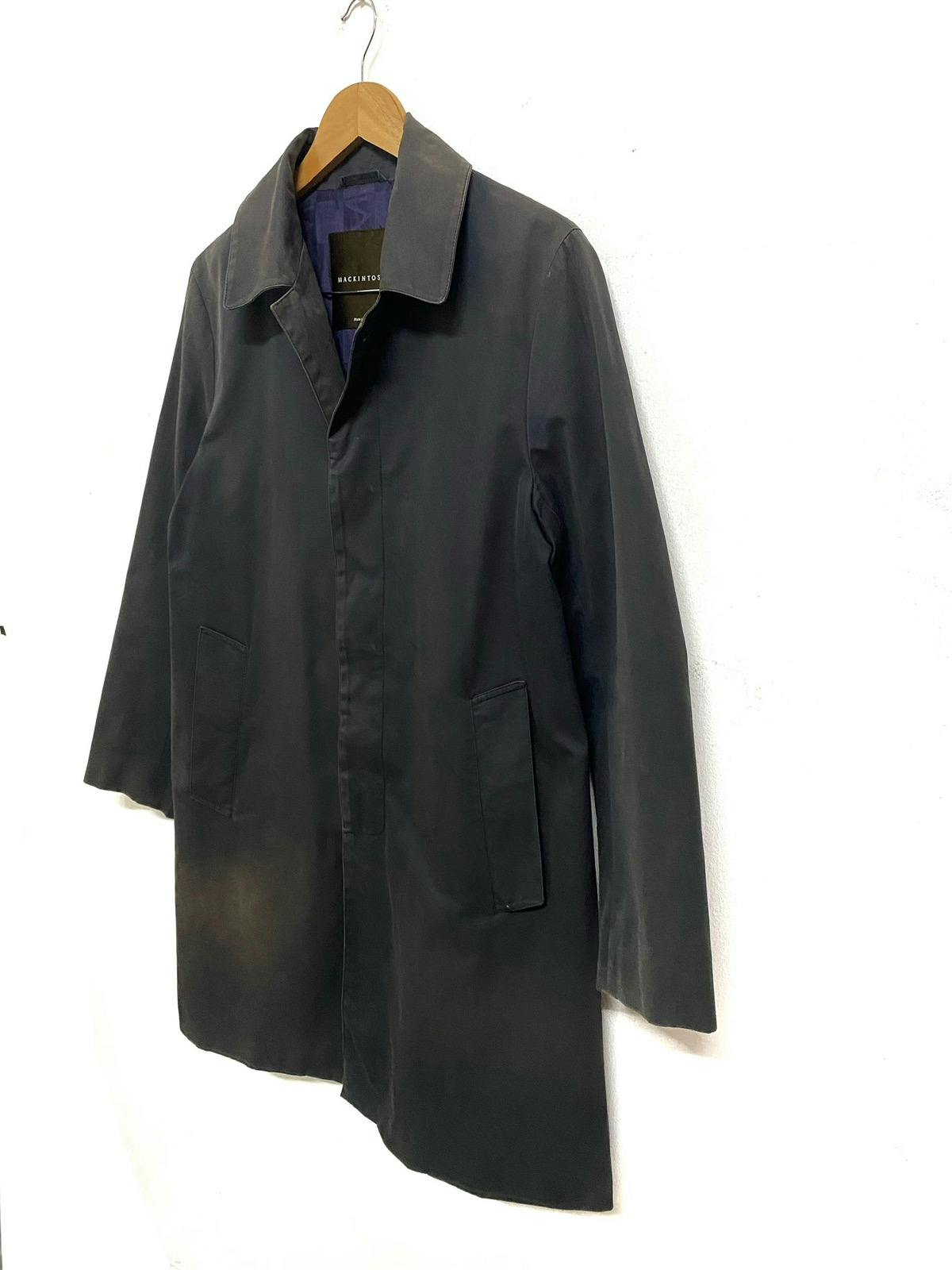 Mackintosh Philosophy Cotton Rubber Waterproof Long Jacket - 3