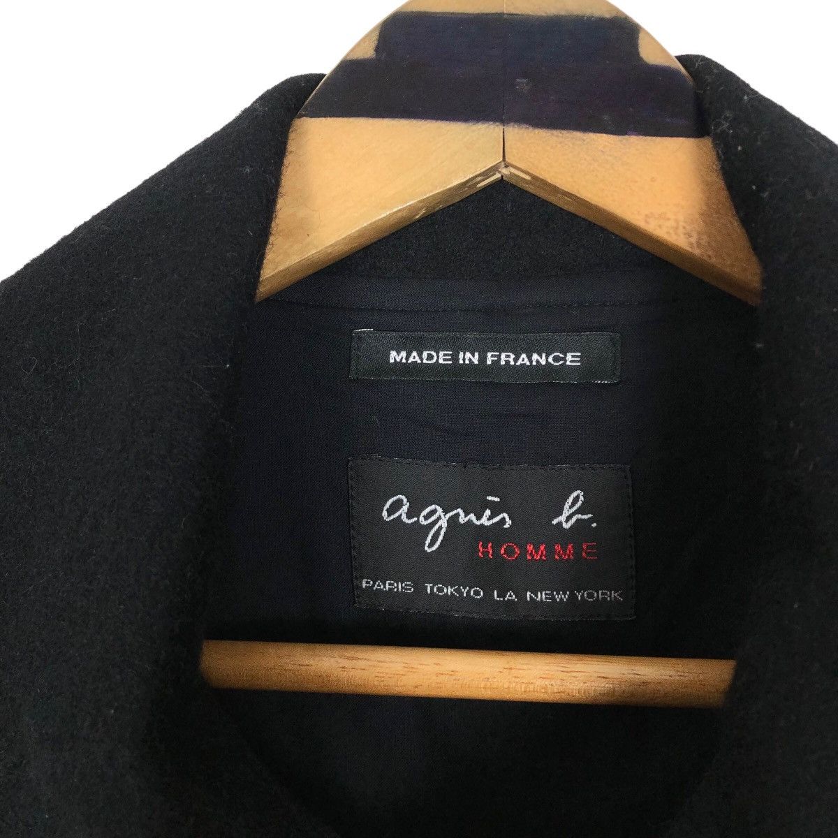 Agnes B. - Vintage Agnes B Homme Paris Wool Jacket - 10