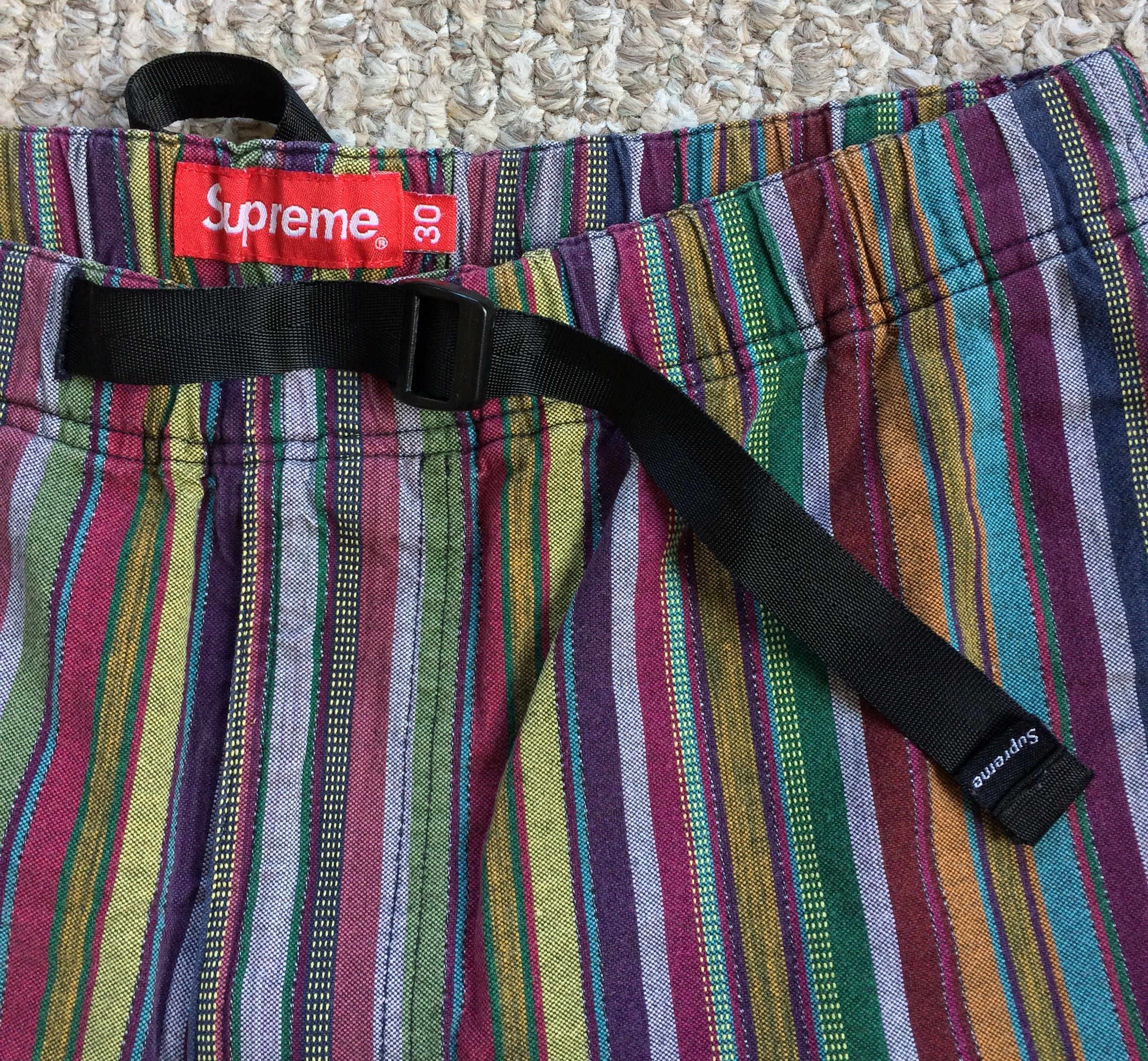 S/S 2014 Supreme Madras Belted Shorts - 2