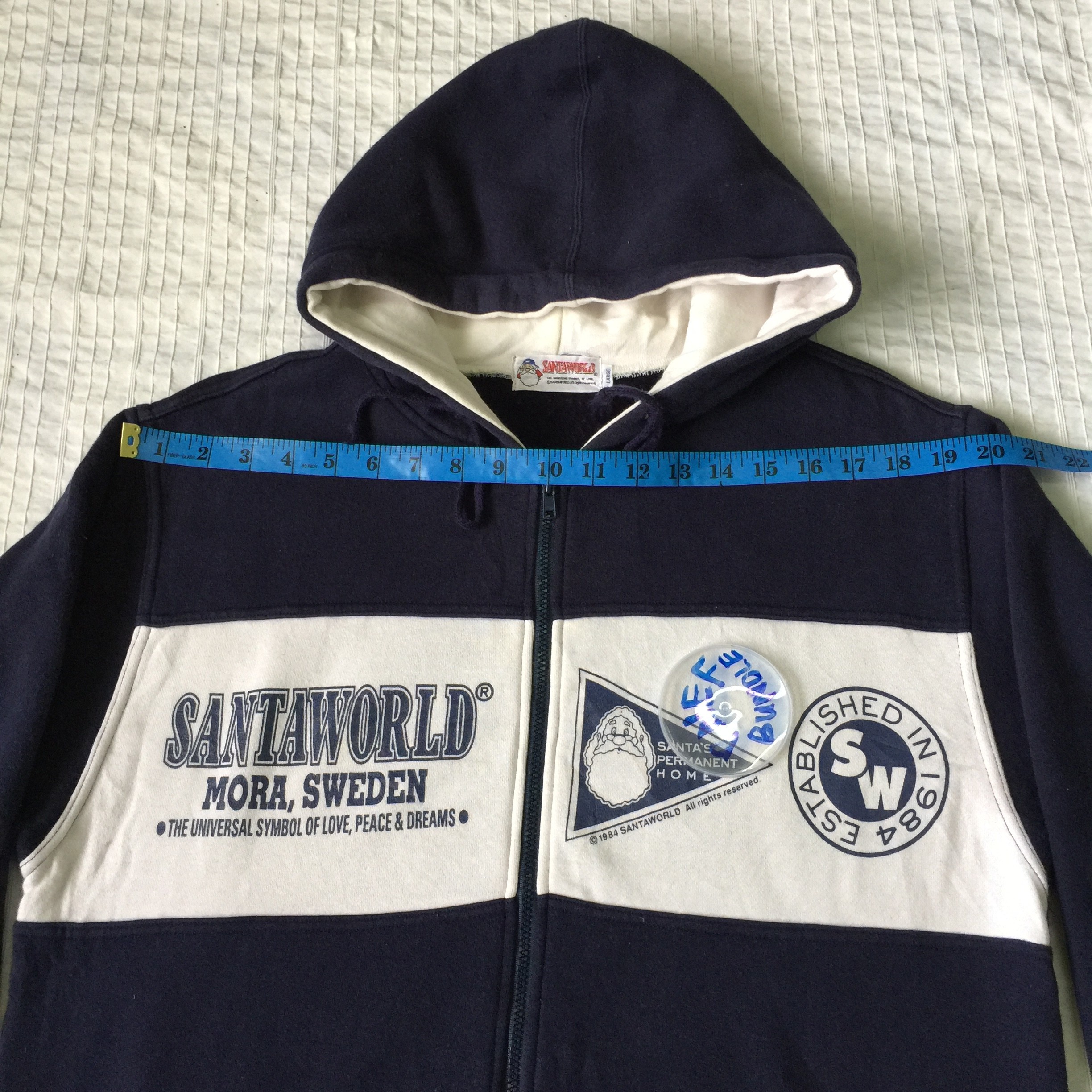Japanese Brand - Santaworld hoodie zip up sweatshirt made in japan - 12