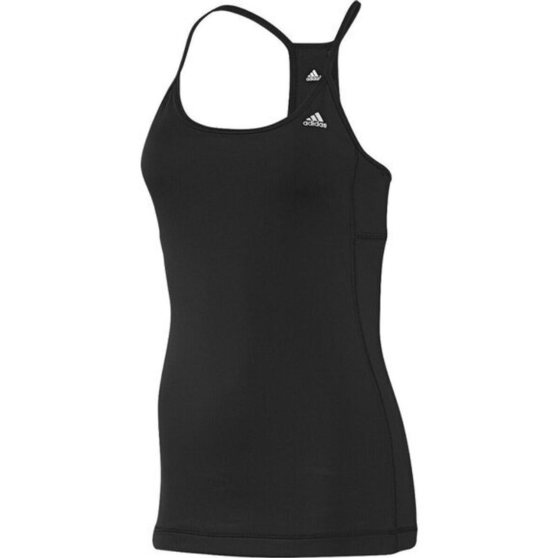 Adidas Clima Essential Strappy tank Top Black SZ S NWT - 1