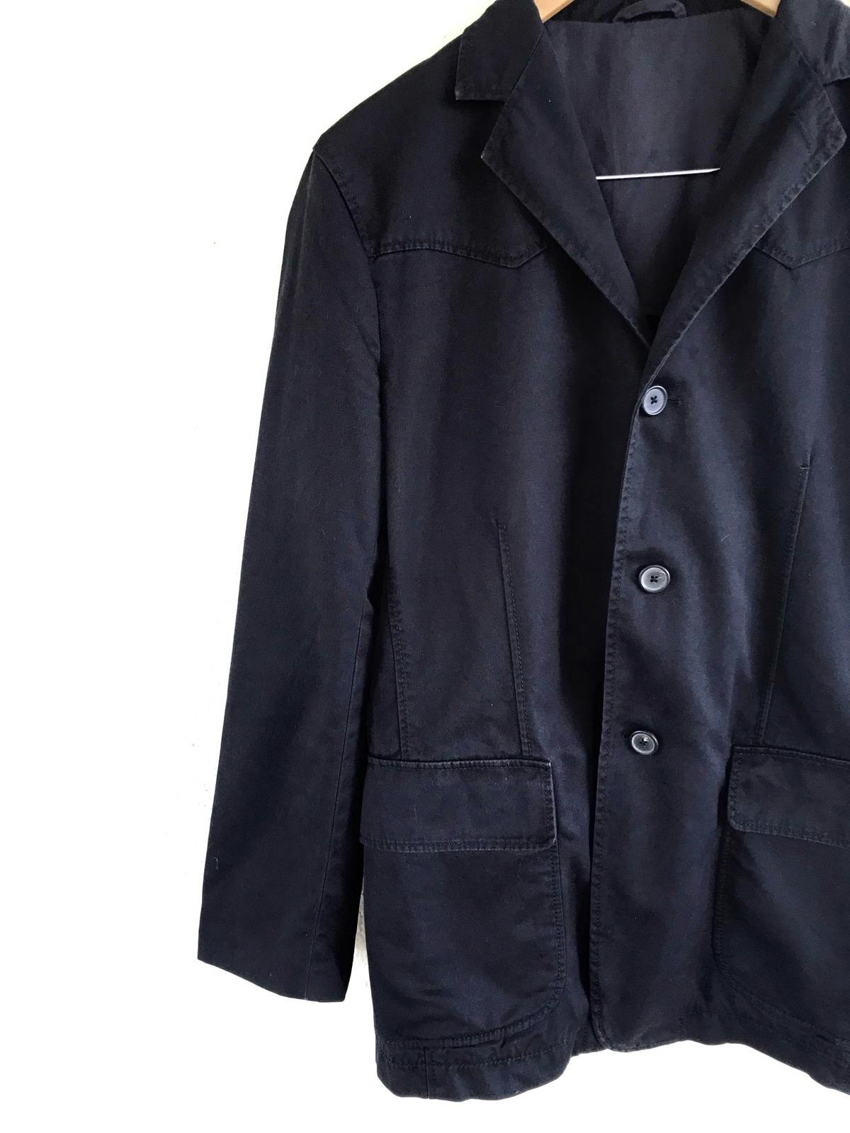 Jil Sander Black Jacket Blazer Made in Italy - 3