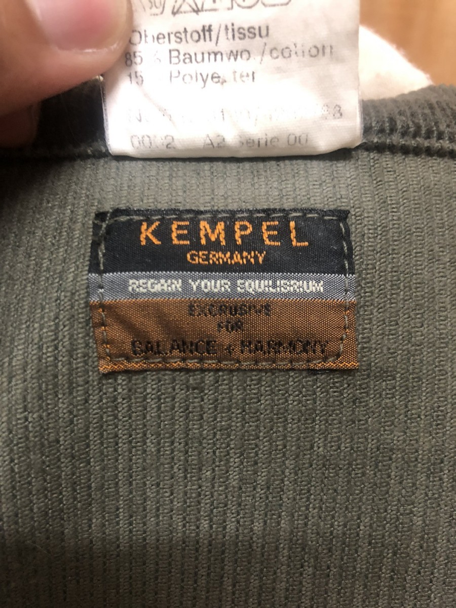 Japanese Brand - Kempel Green Velvet Made In Germany - 6