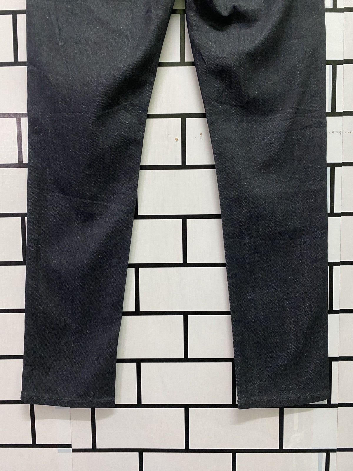 Japanese Brand - Japan THE 1St FLOOR Waxed Low Rise Skinny Pants - 10