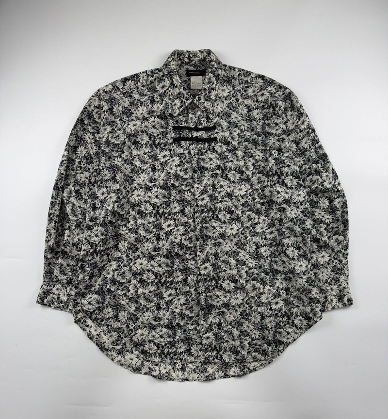 Comme des Garcons Homme Plus AD1989 Jacquard Oversized Shirt - 1
