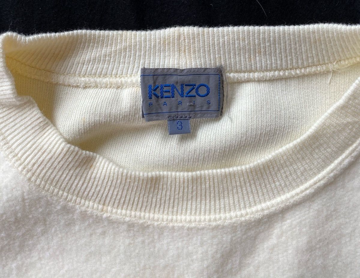 KENZO Paris Homme Designer Spellout Sweatshirt - 4