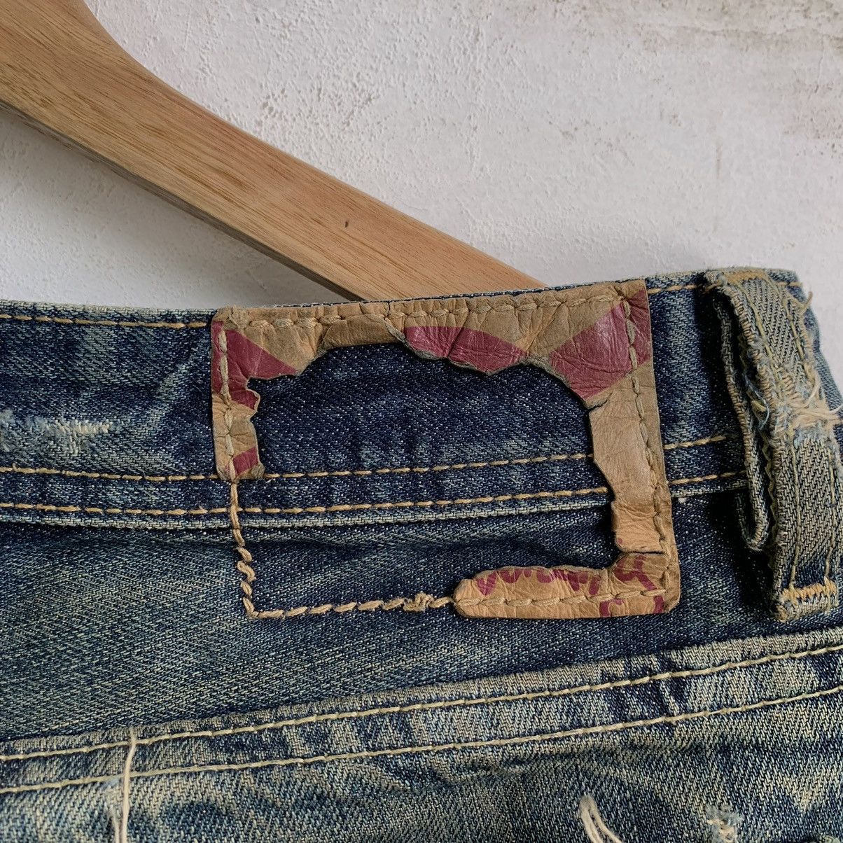 Cult Of Individuality Selvedge Distressed Denim Jeans - 13