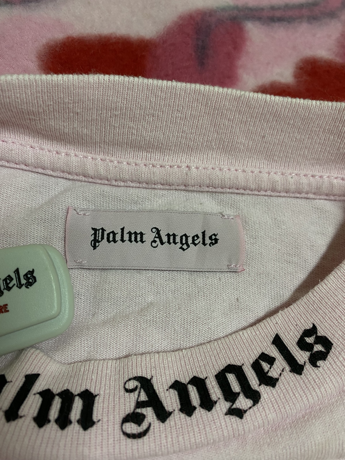 Palm Angels Logo Crewneck Long Sleeve Tee - 4