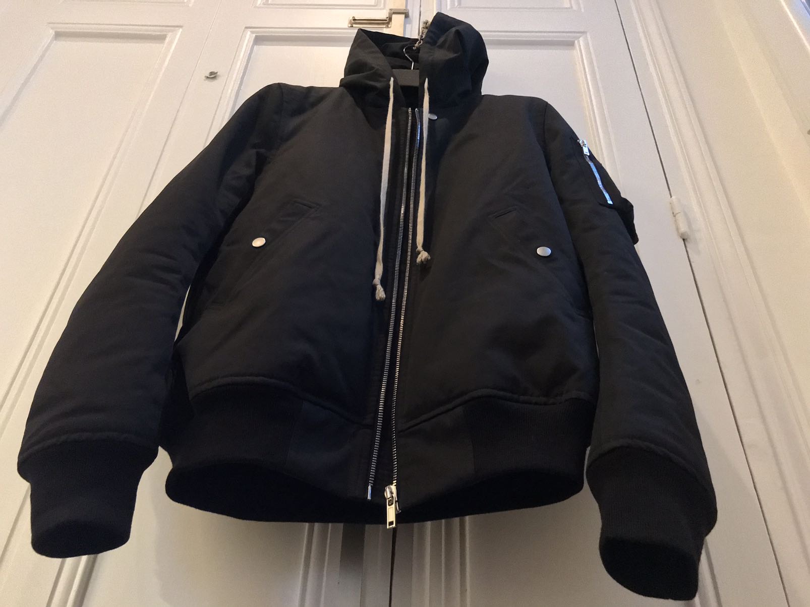 AW17 Mega-hood down-filles bomber sz50 - 3