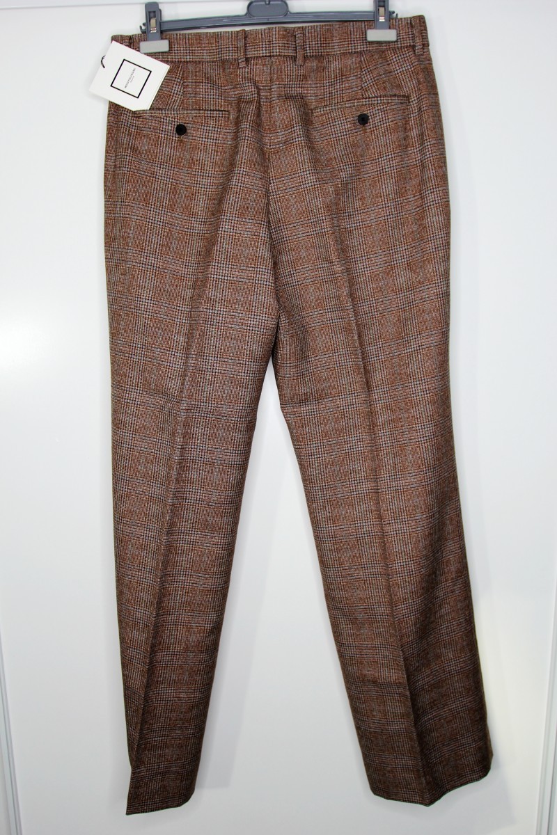 BNWT AW20 WOOYOUNGMI PRINCE OF WALES PANTS 52 - 3