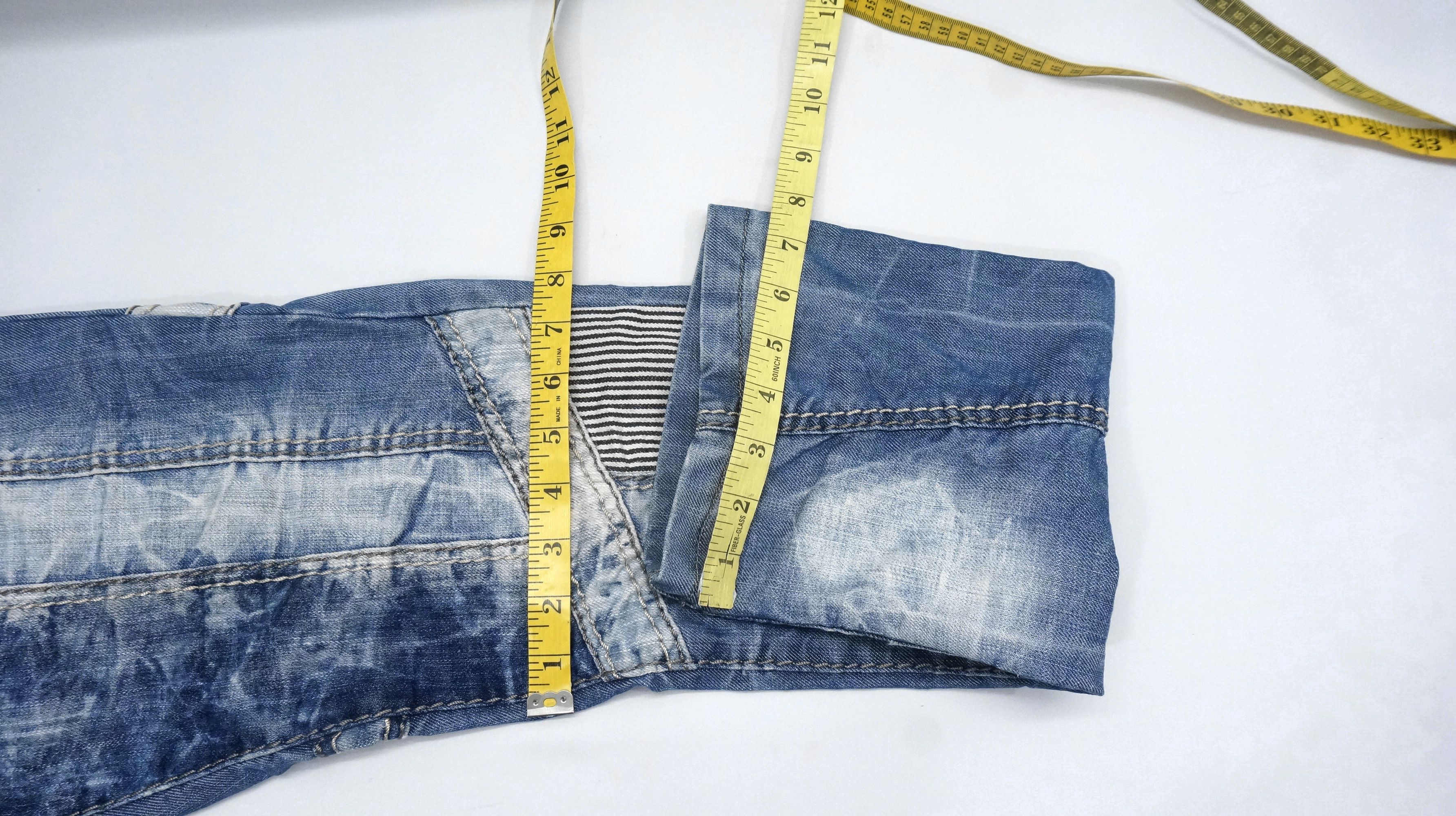 Distressed Denim - 🔥 Vintage KOSMO LUPO Blue Jeans - 17