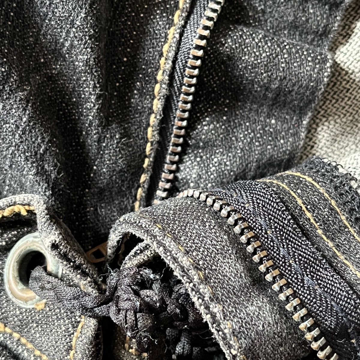 Buzz Rickson's - Rare Distressed Undercover Double Waist Buzz Spunky Jeans - 21