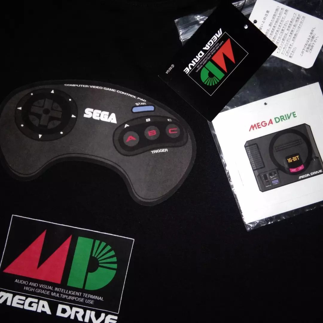 The Game - BNWT SEGA Mega Drive tshirt 🎮 retro 80s game console - 1