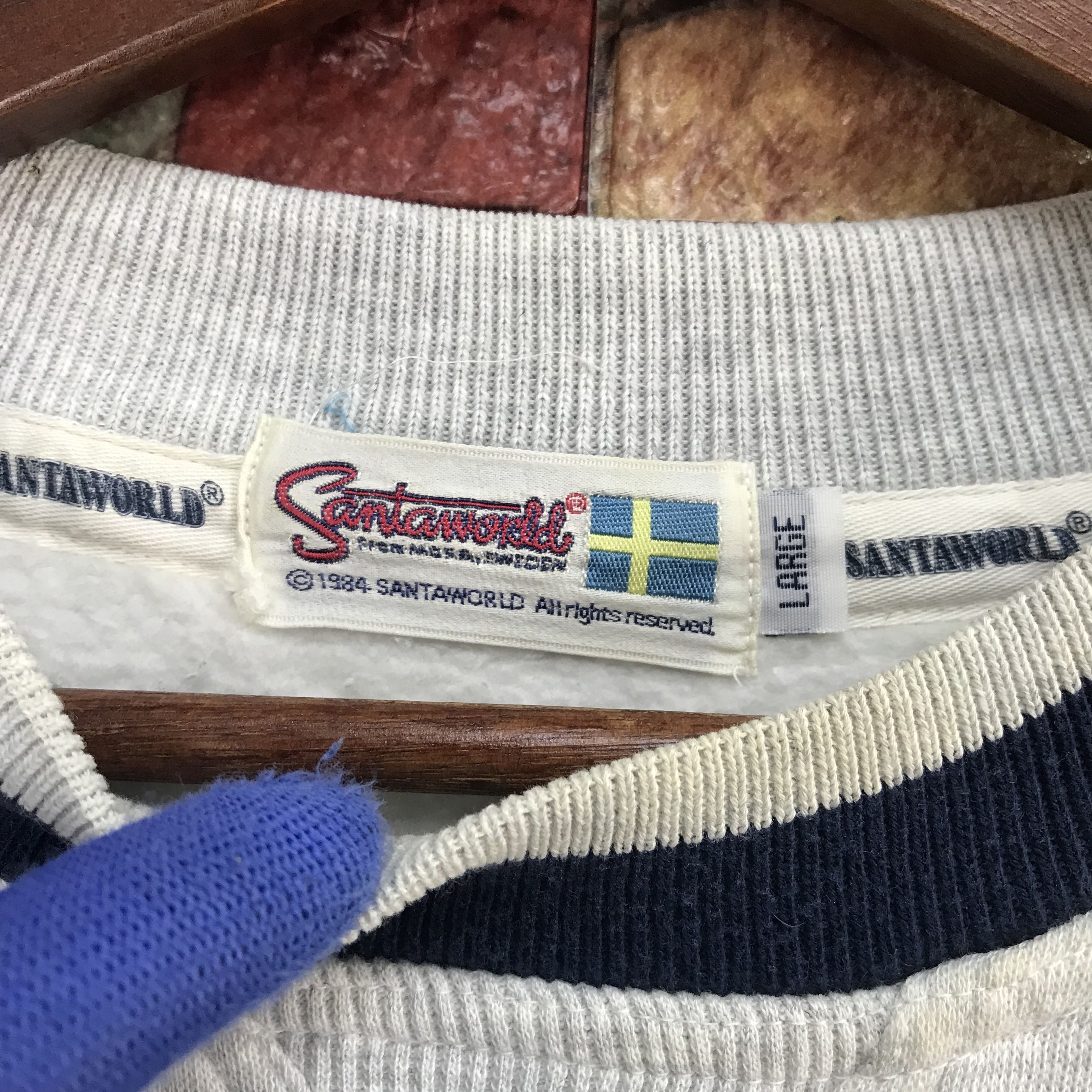 Vintage 1984 Santaworld sweden crewneck jumper sweatshirt - 3