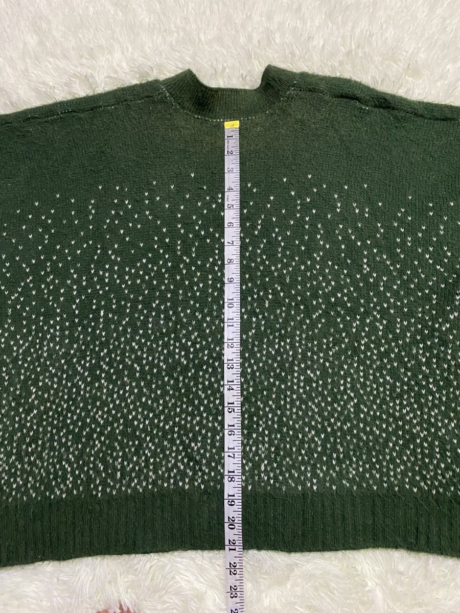 Cardigan - Wool Blend Sweater Cardigan - 12