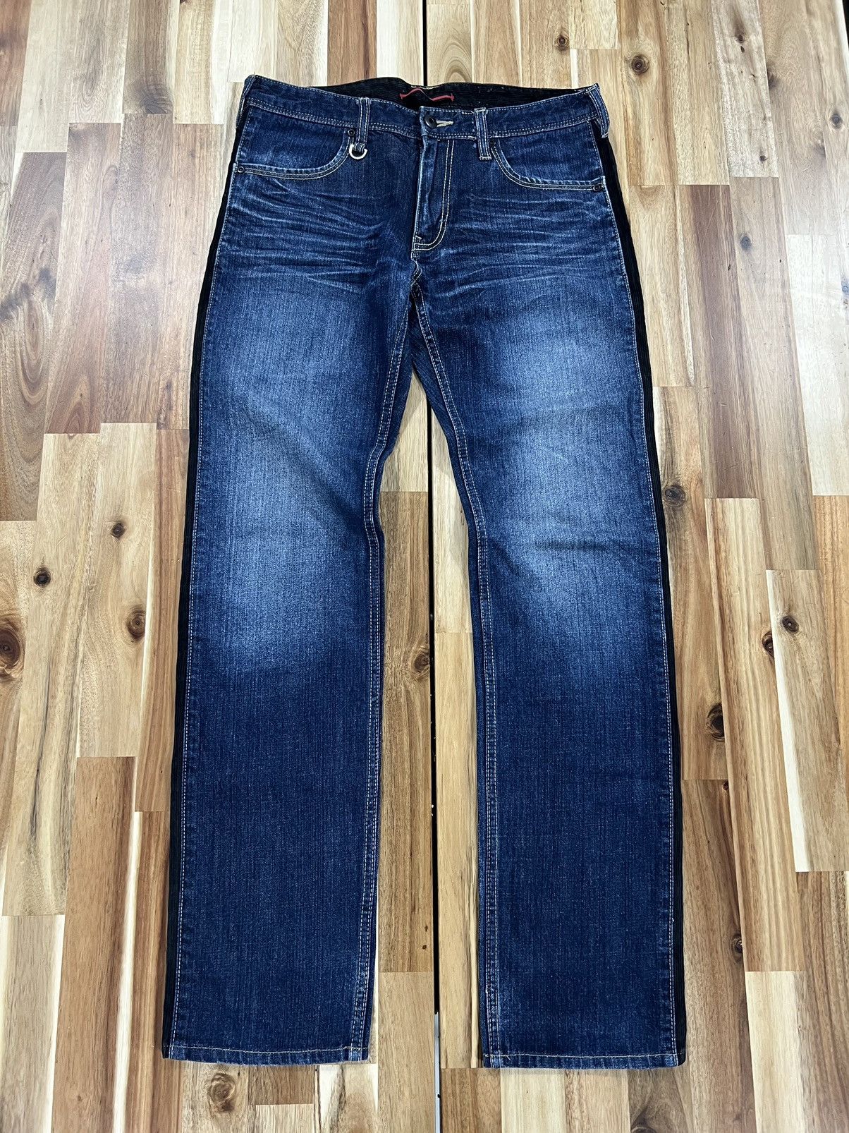 Vintage - Jun & Red Japanese Brand Denim Jeans - 1