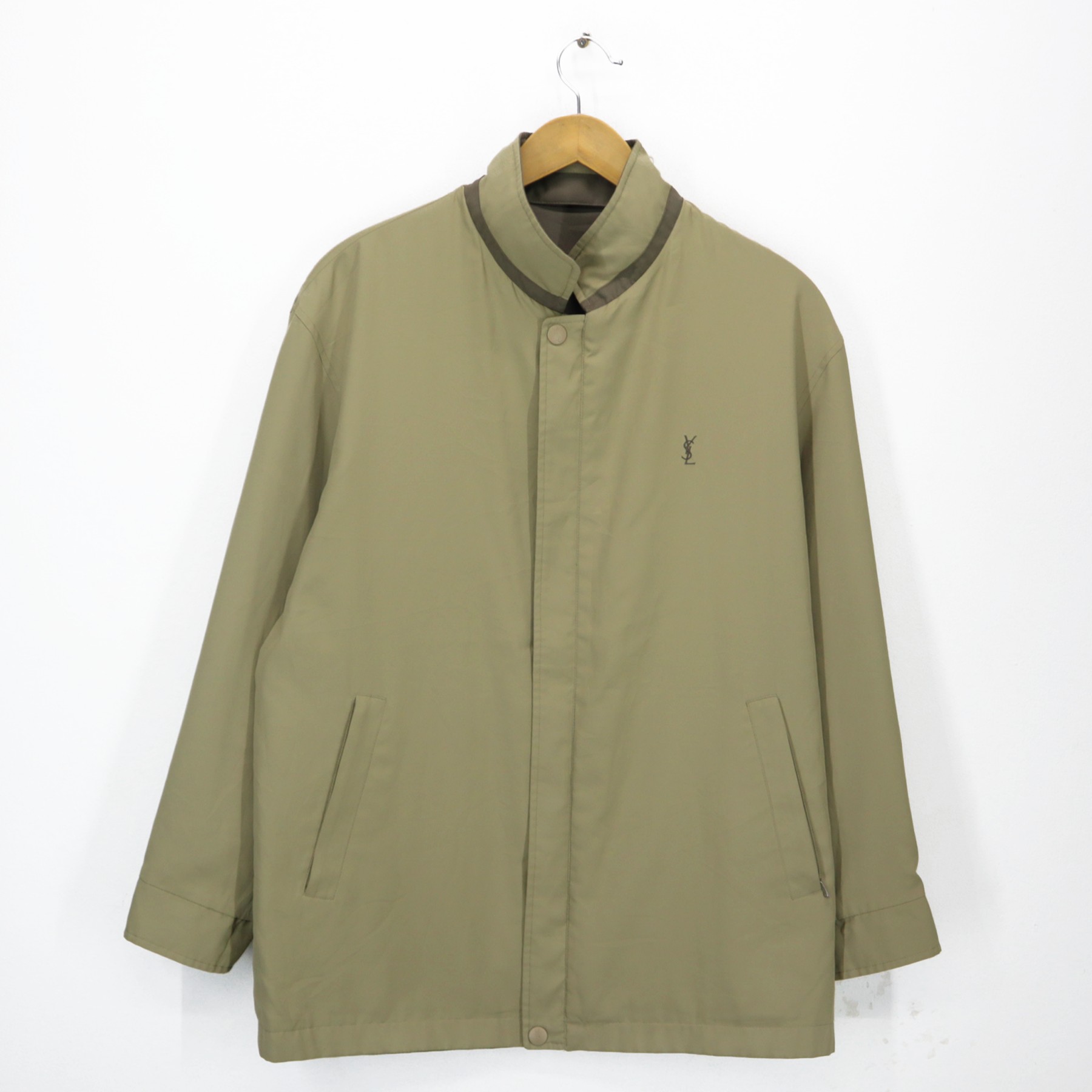 reroom リルーム9th ANNIVERSARY 3DLOGO PARKA Other Designers Vintage 90s YSL Yves Saint Lauren Mini Logo