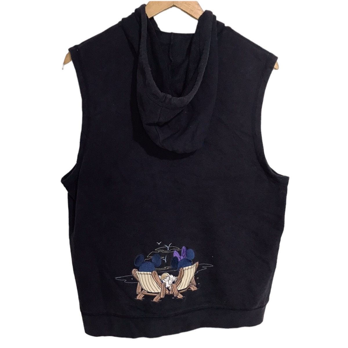 Mickey Mouse - The disney store mickey hoodie sleeveless - 1