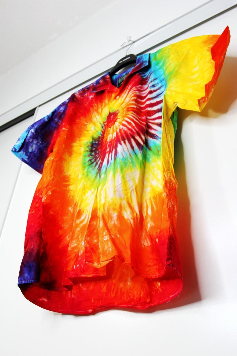 Gitman Bros. Vintage - BNWT SS19 GITMAN BROS. VINTAGE TIE-DYE CAMP SHIRT L - 7