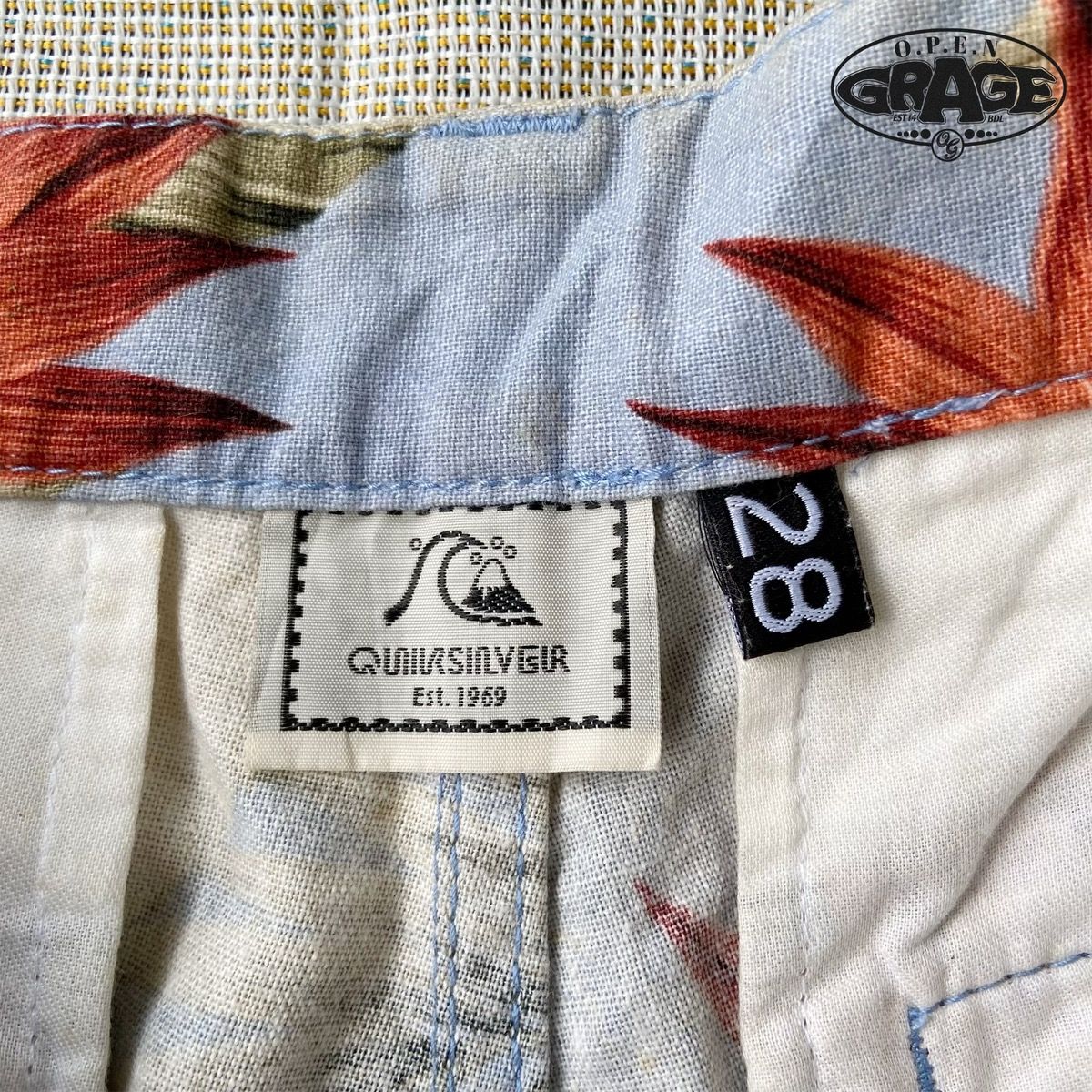 Archival Clothing - Vintage Short QUIKSILVER Hawaii - 3