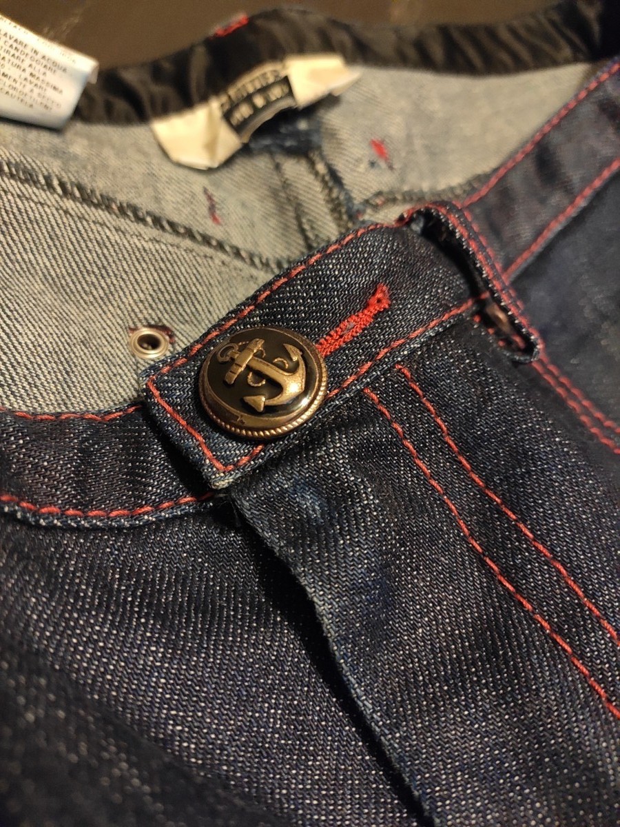 Gaultier2 chic logo denim pants.Like Saint Laurent - 5