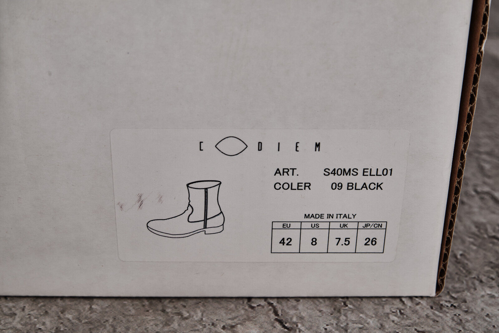 Brand New In Box Carpe Diem Side Zip Bovine Leather Boots, 1490Eur - 14