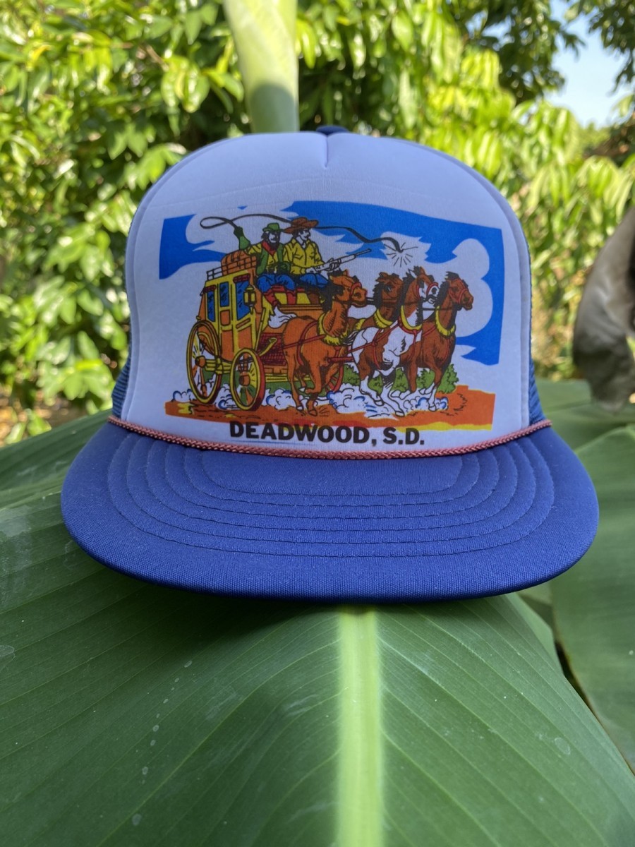 Deadwood - Vintage DEADWOOD,S.D. Trucker Hat Snapback - 2