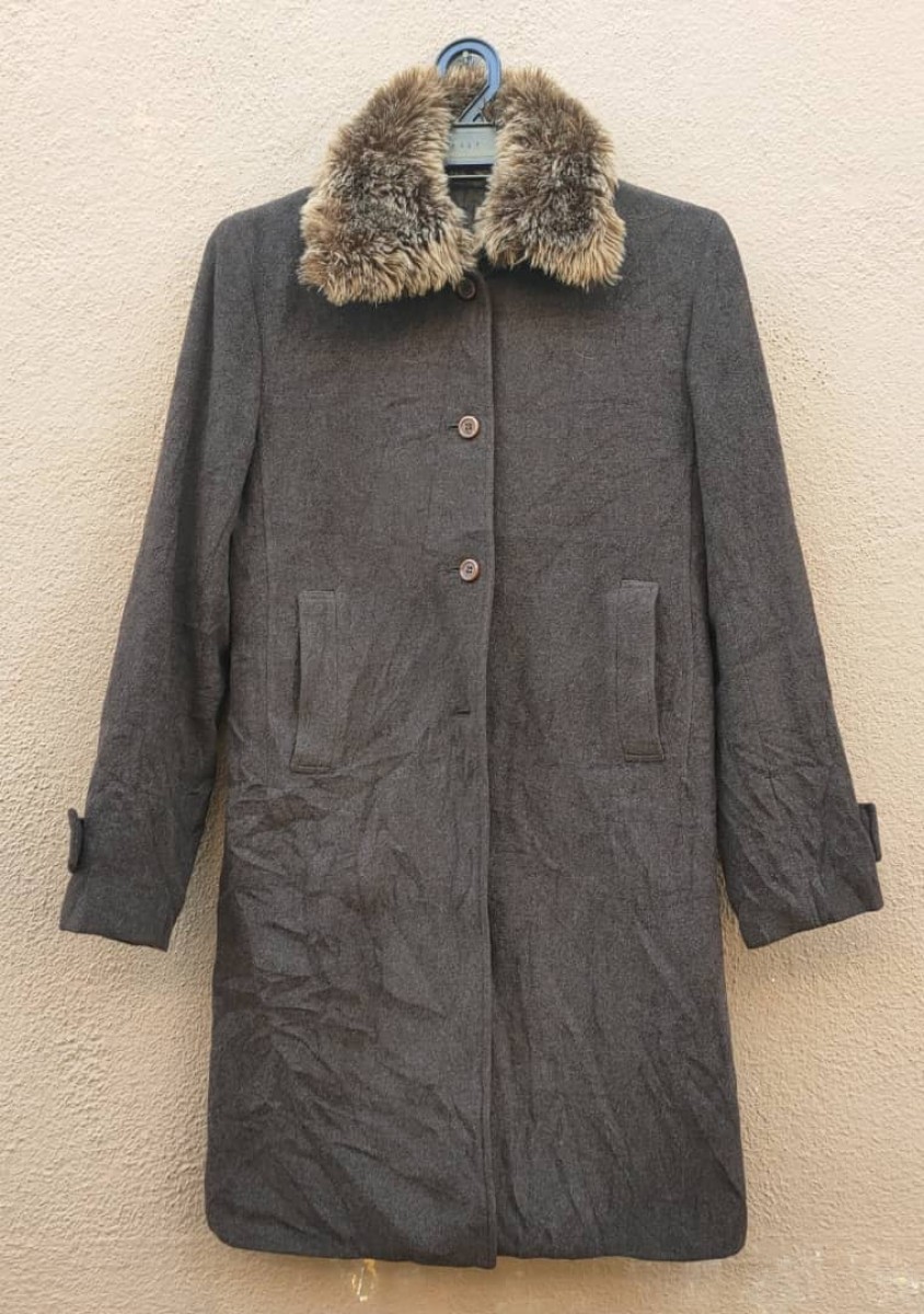 Cashmere & Wool - Ined Wool Long Jacket - 1