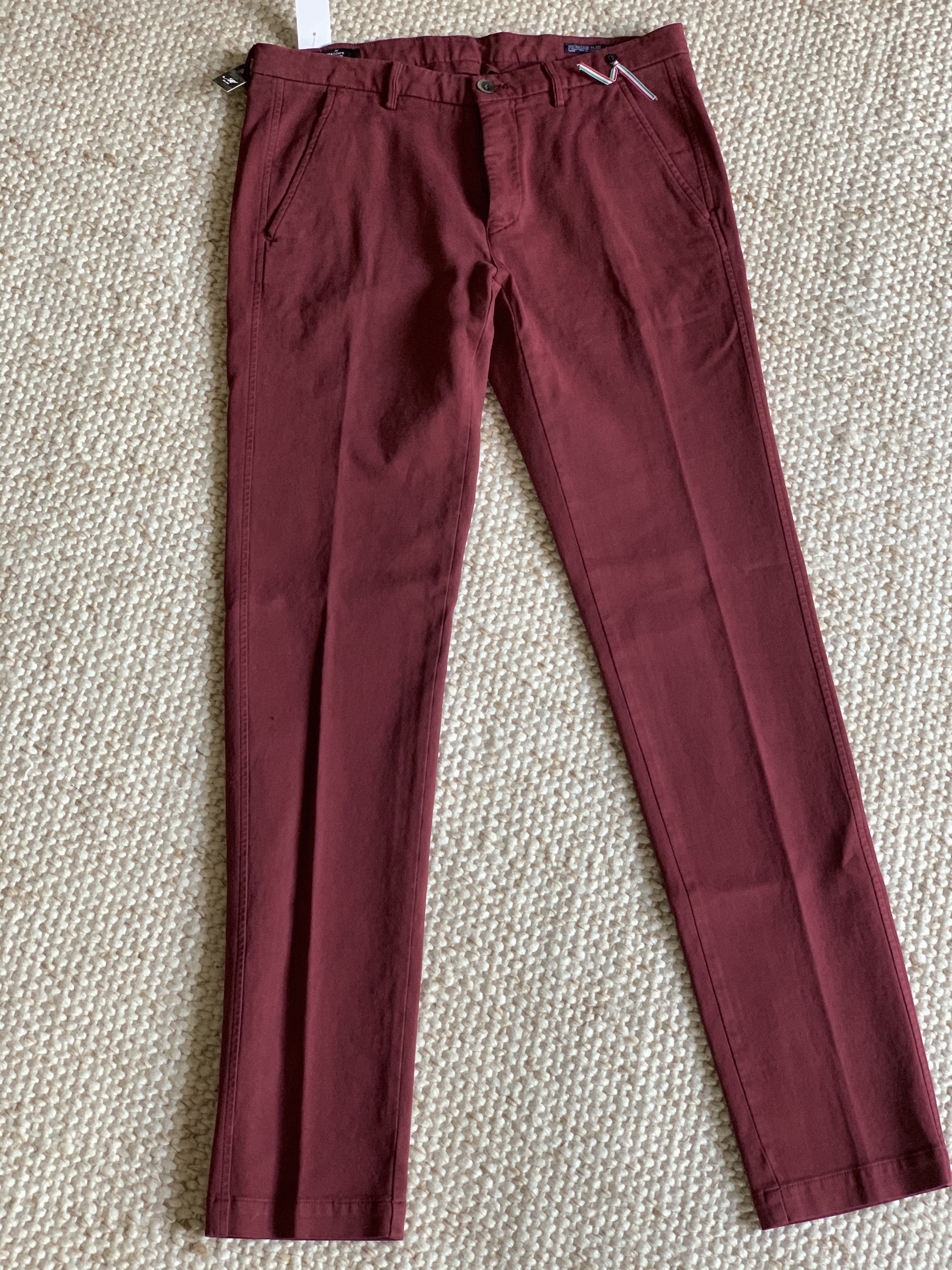 Masons - NWT $315.00 - Tricotine Jersey Slim-Fit Trousers - 1