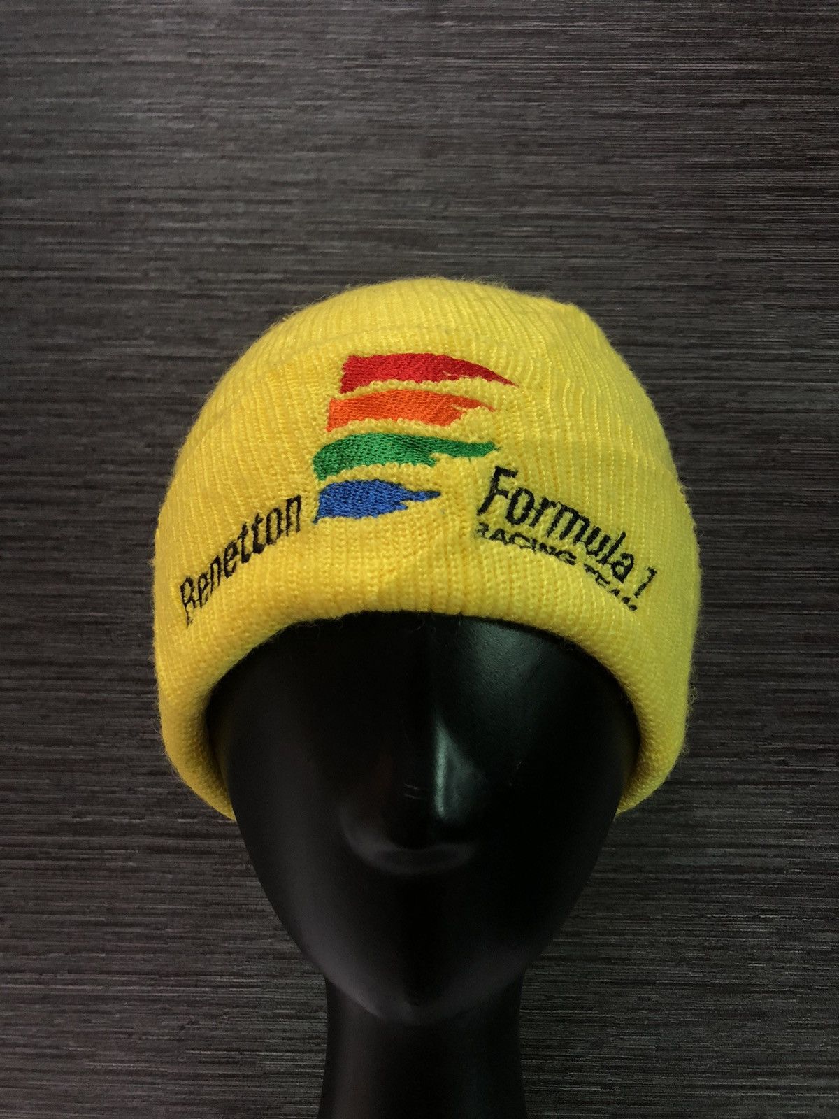 Vintage - Benetton Formula 1 Racing Team Beanie - 1