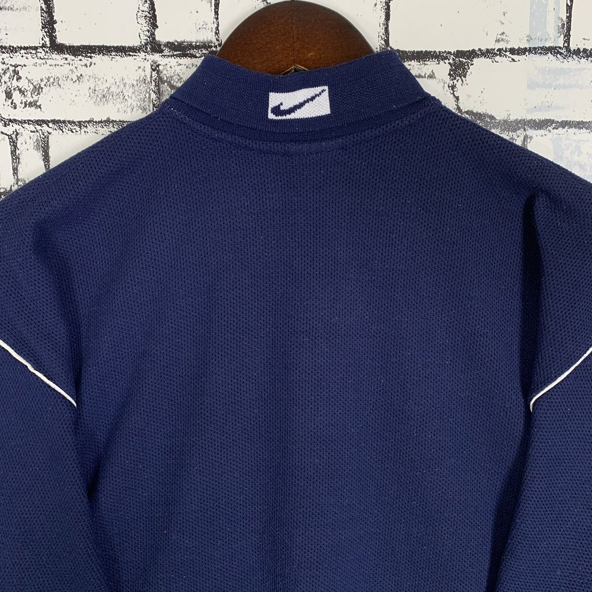 Vintage 90s Sportwear Nike Swoosh Embroidery Collar Shirt - 6