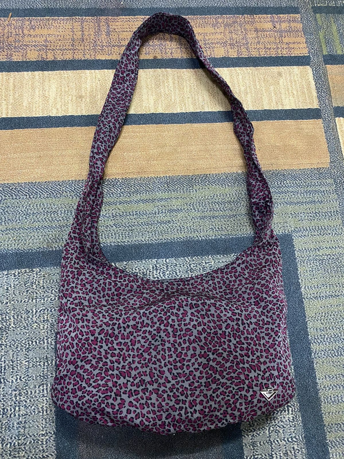 Authentic Bottega Venet Leopard Print Shoulder Bag - 19
