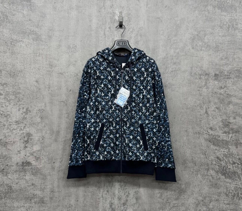 Louis Vuitton (LV) all-logo zip-up jacket - 1