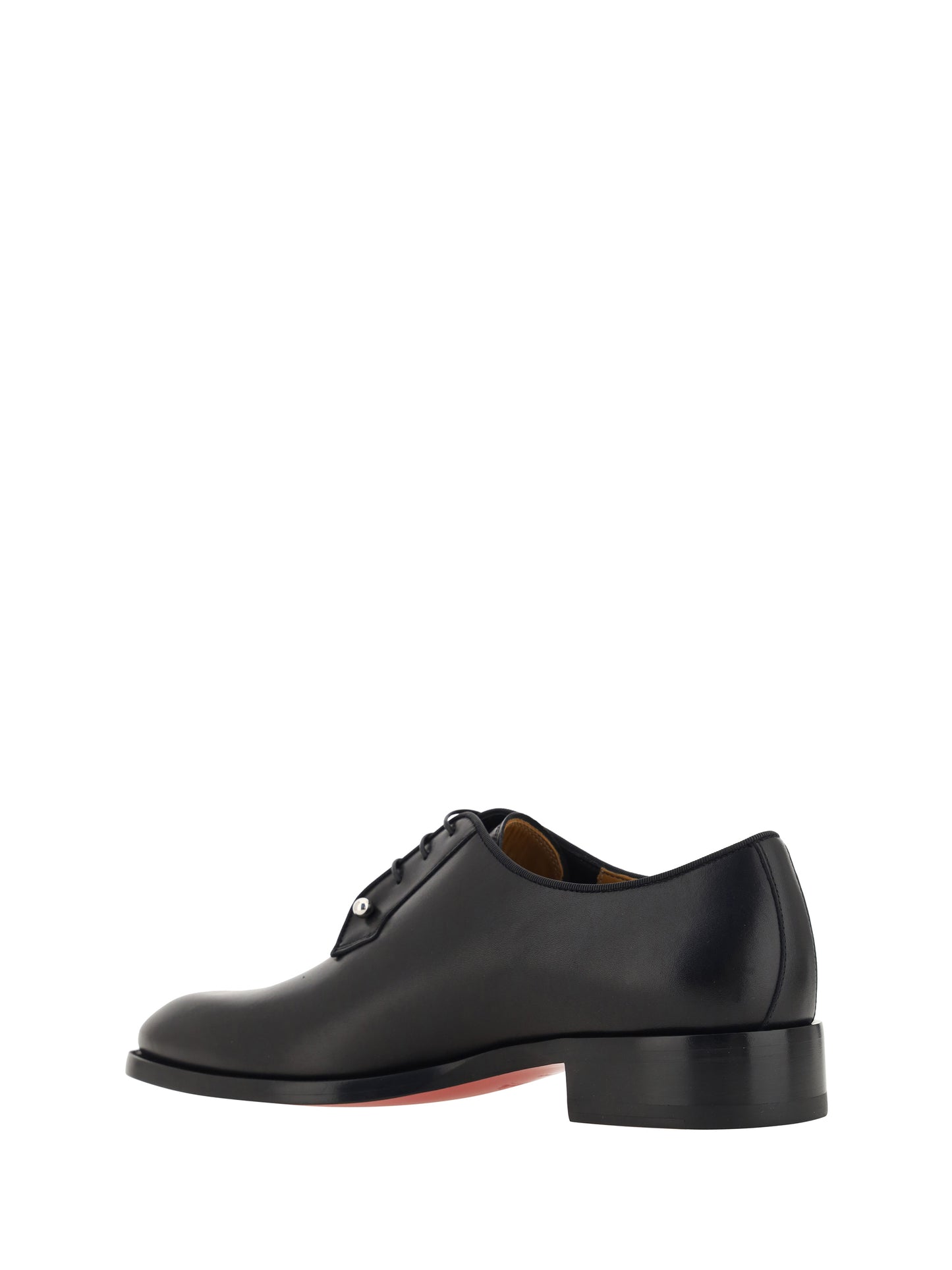 Chambeliss Grosgrain-Trimmed Embellished Leather Derby Shoes - 4