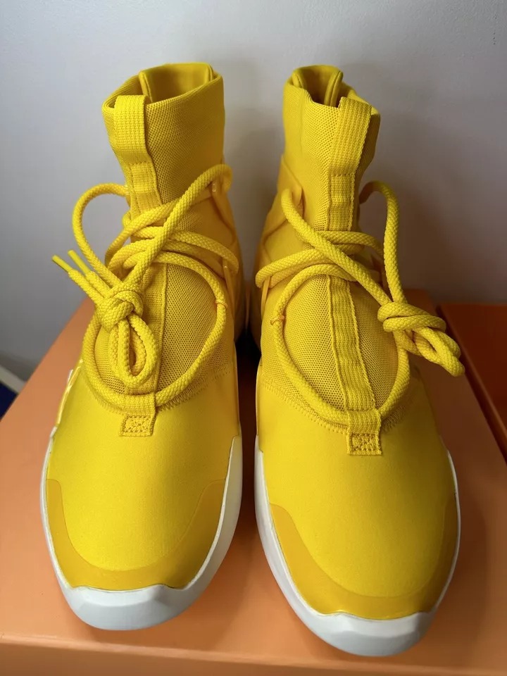 Nike Air Fear Of God 1 Yellow 'The Atmosphere' - 3