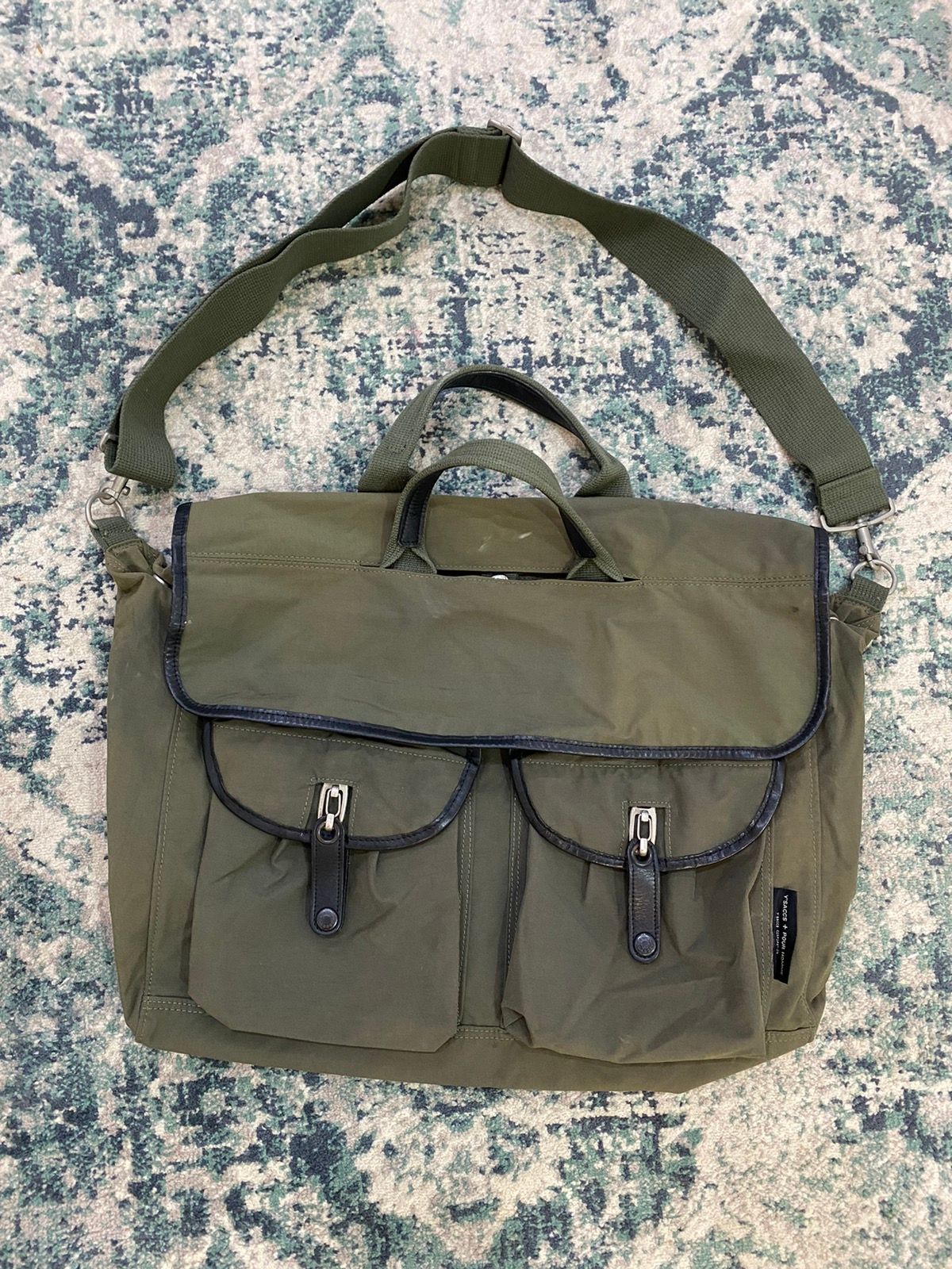 Y'SACCS＋POUR HOMME Bag Side Tactical Army - 2