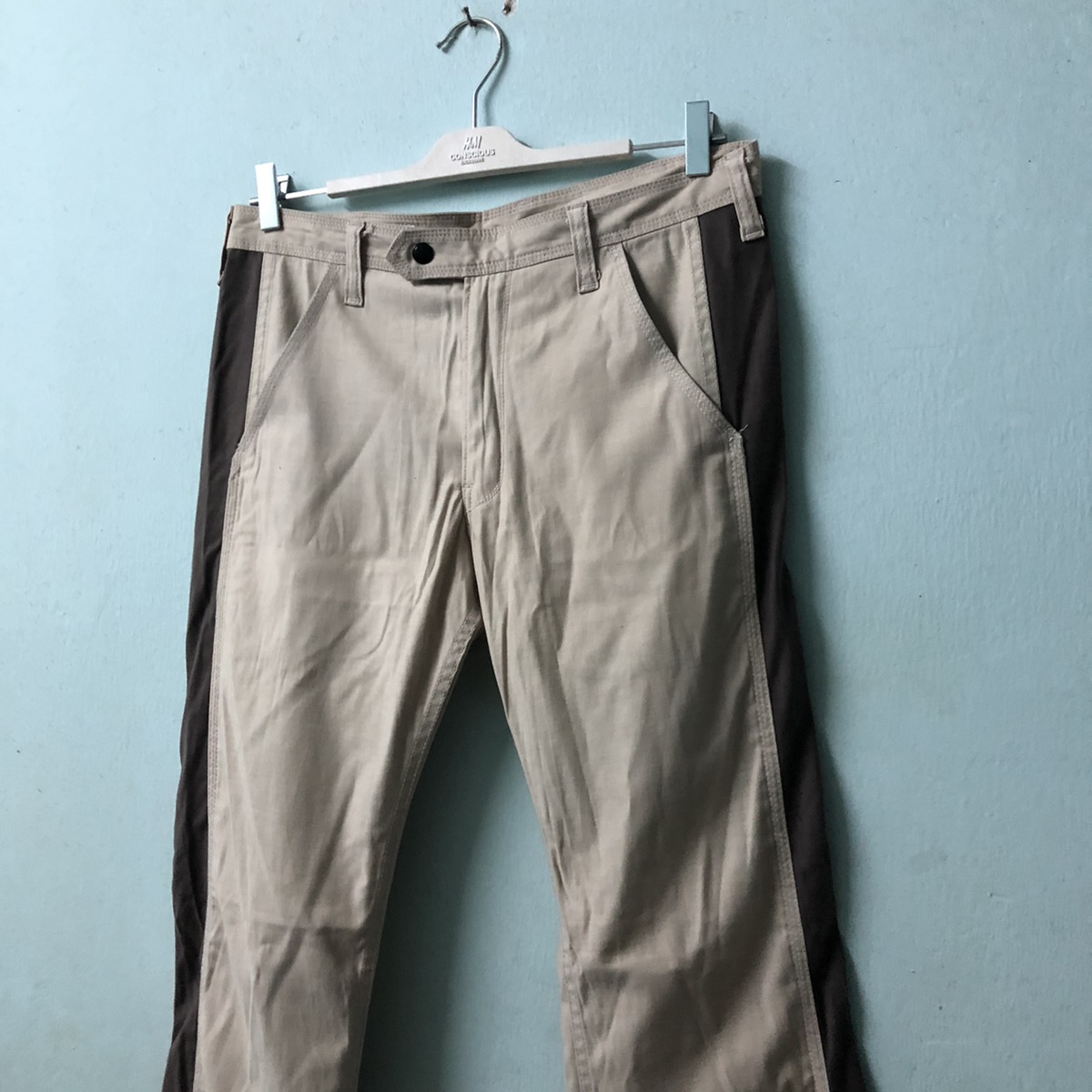 White Mountaineering side strape pants - 4