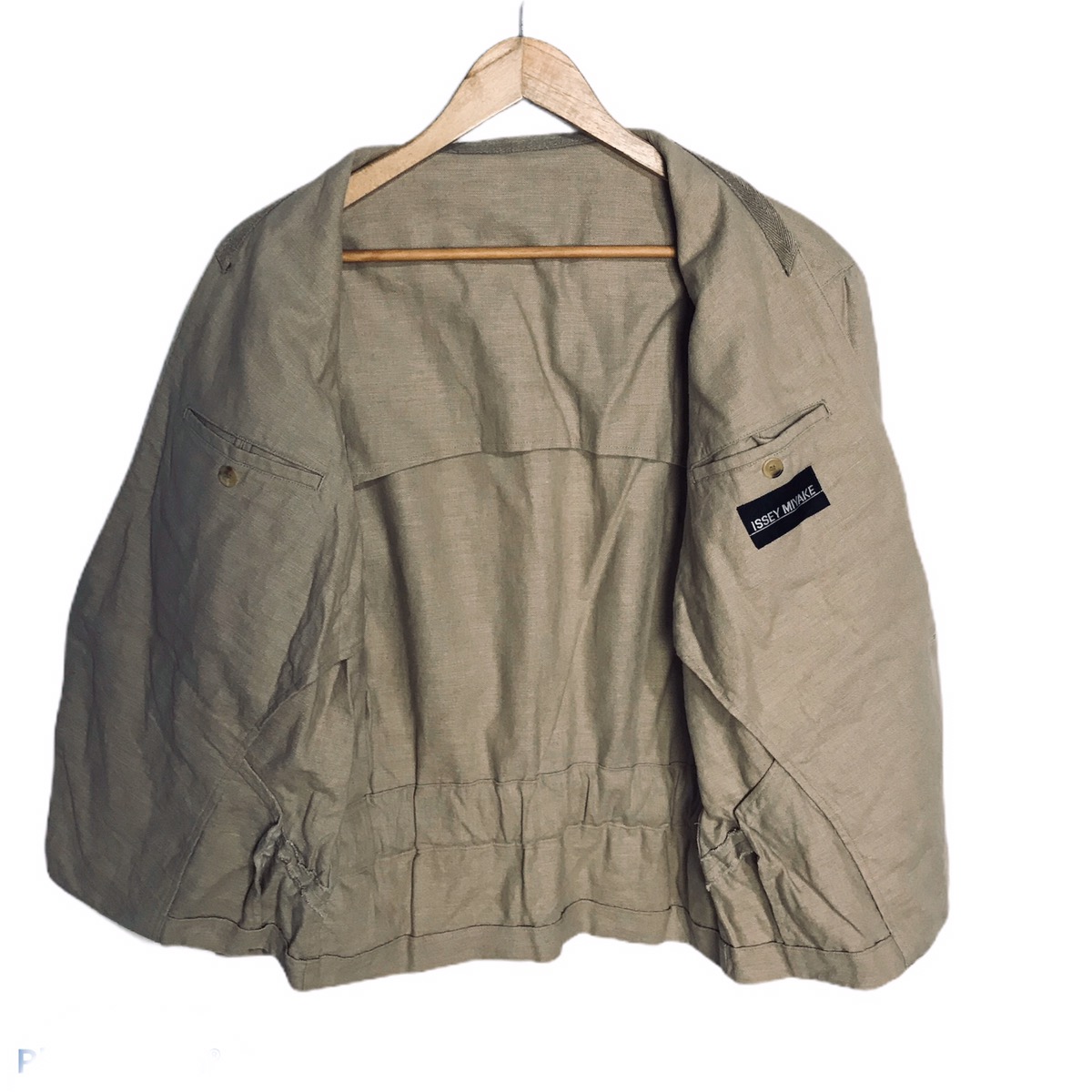 Issey Miyake - Issey miyake linen blend traditional japan design jacket - 2