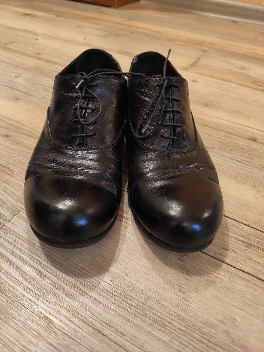 Gianni Barbato - Black derbies. Like GUIDI or Comme des Garcons - 4