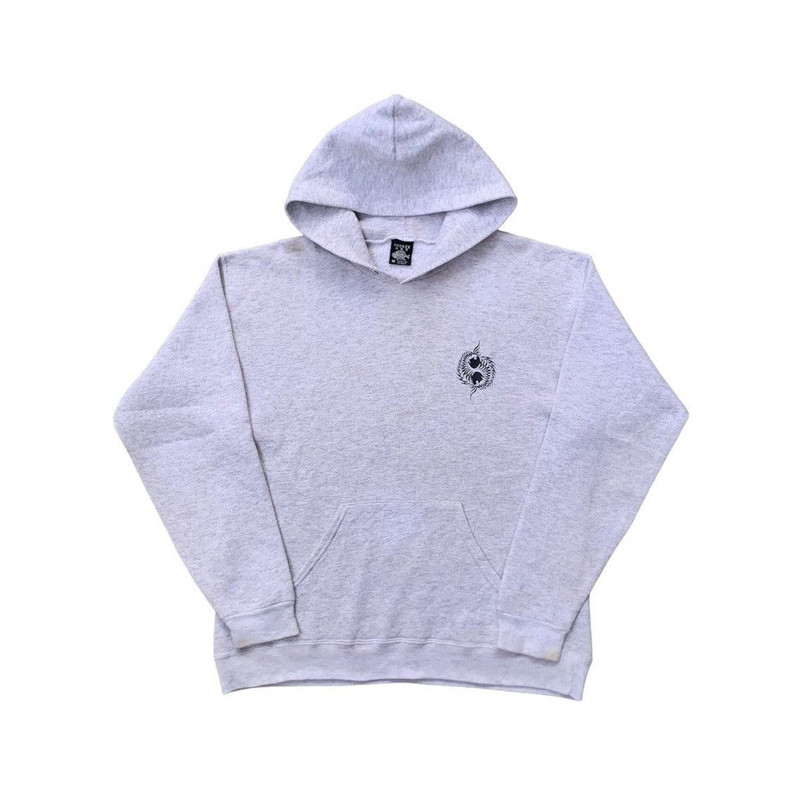 Dogtown - Vintage 90s Bronz Age Skate Yin Yang Fish Hoodie - 1
