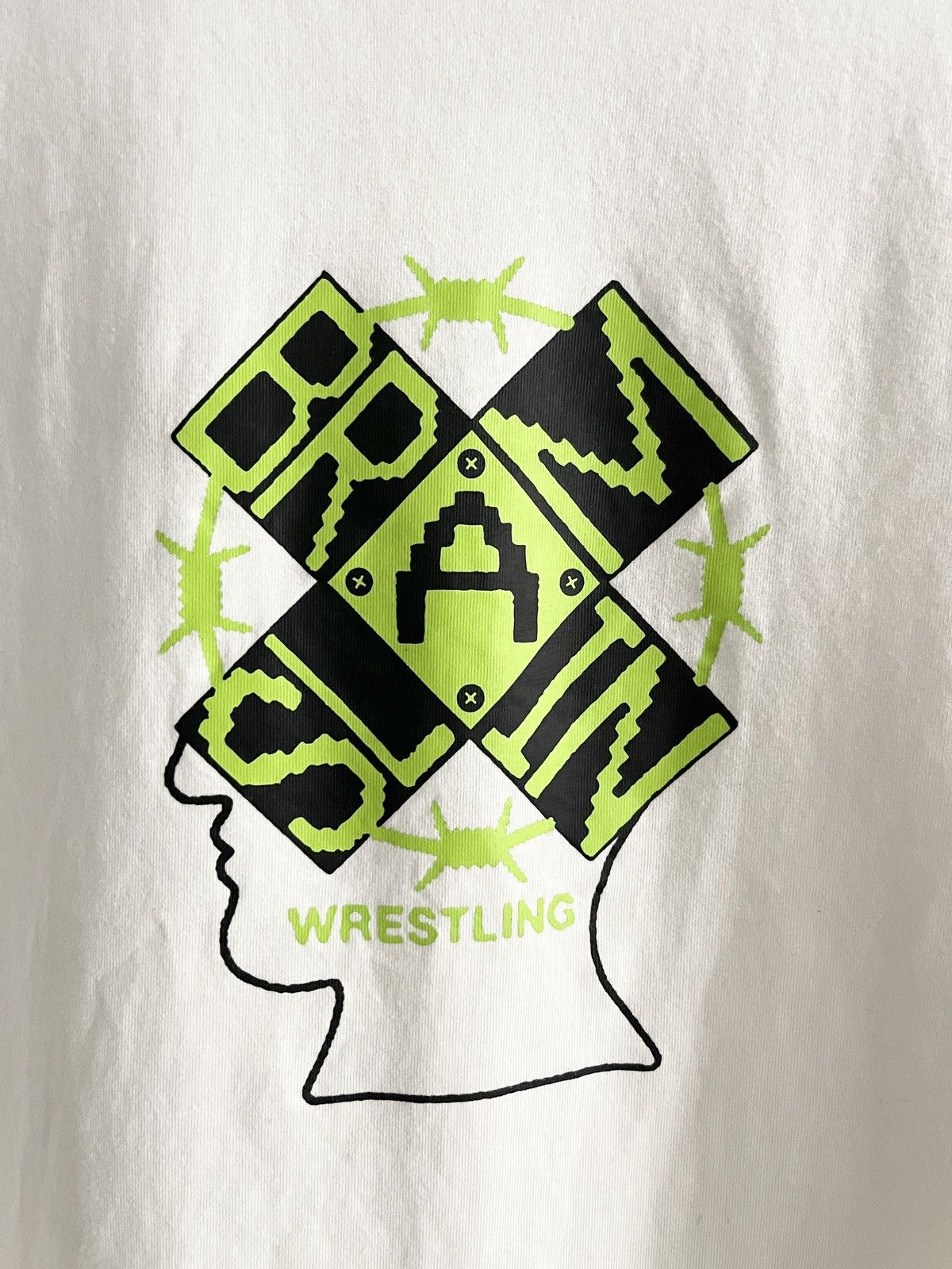 RARE Brain Dead Wrestling Slam Tee (L) - 4