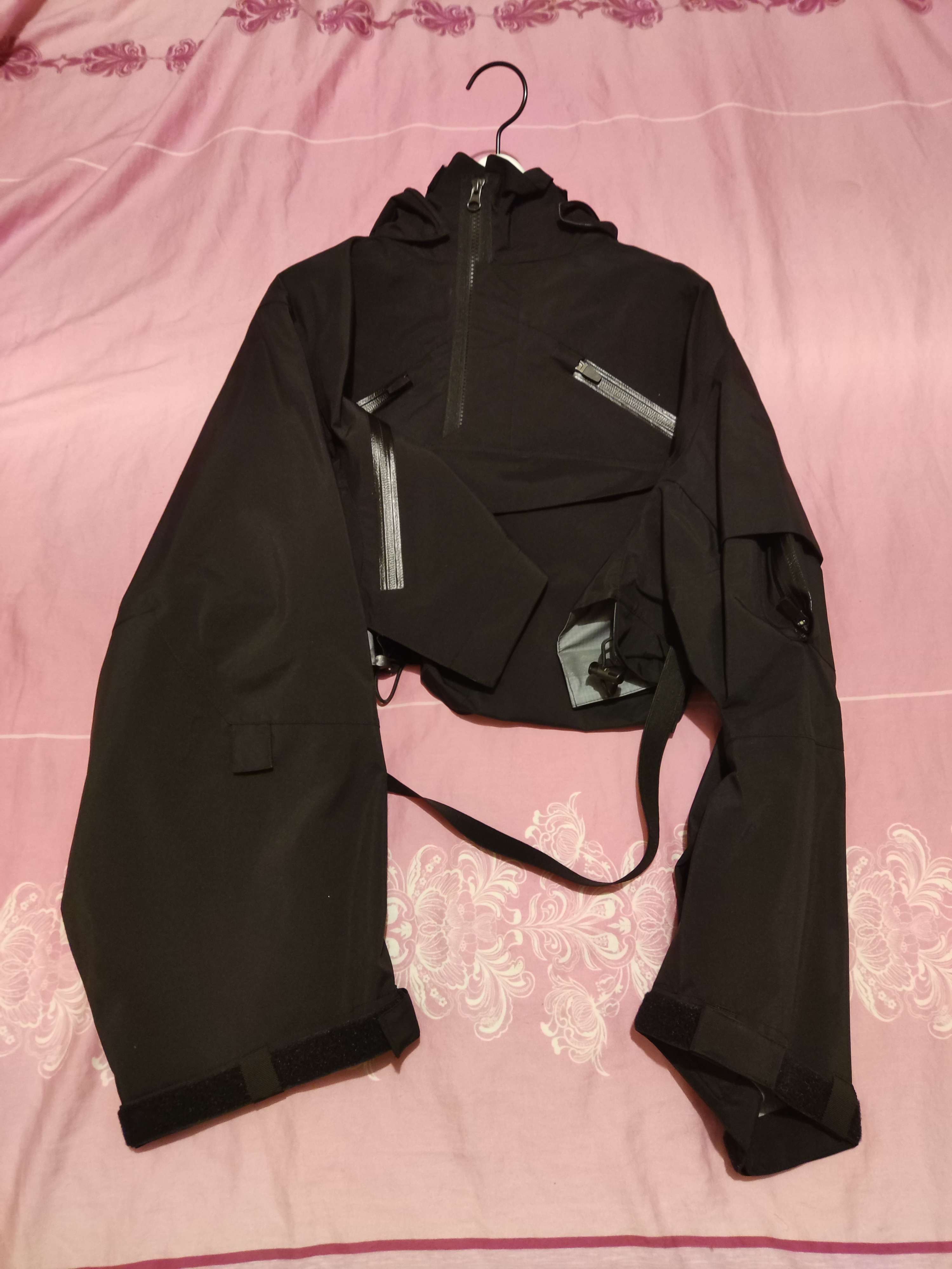 ACRONYM SAC-J6011 sacai / ACRONYM Crop Jacket Black | ppang | REVERSIBLE