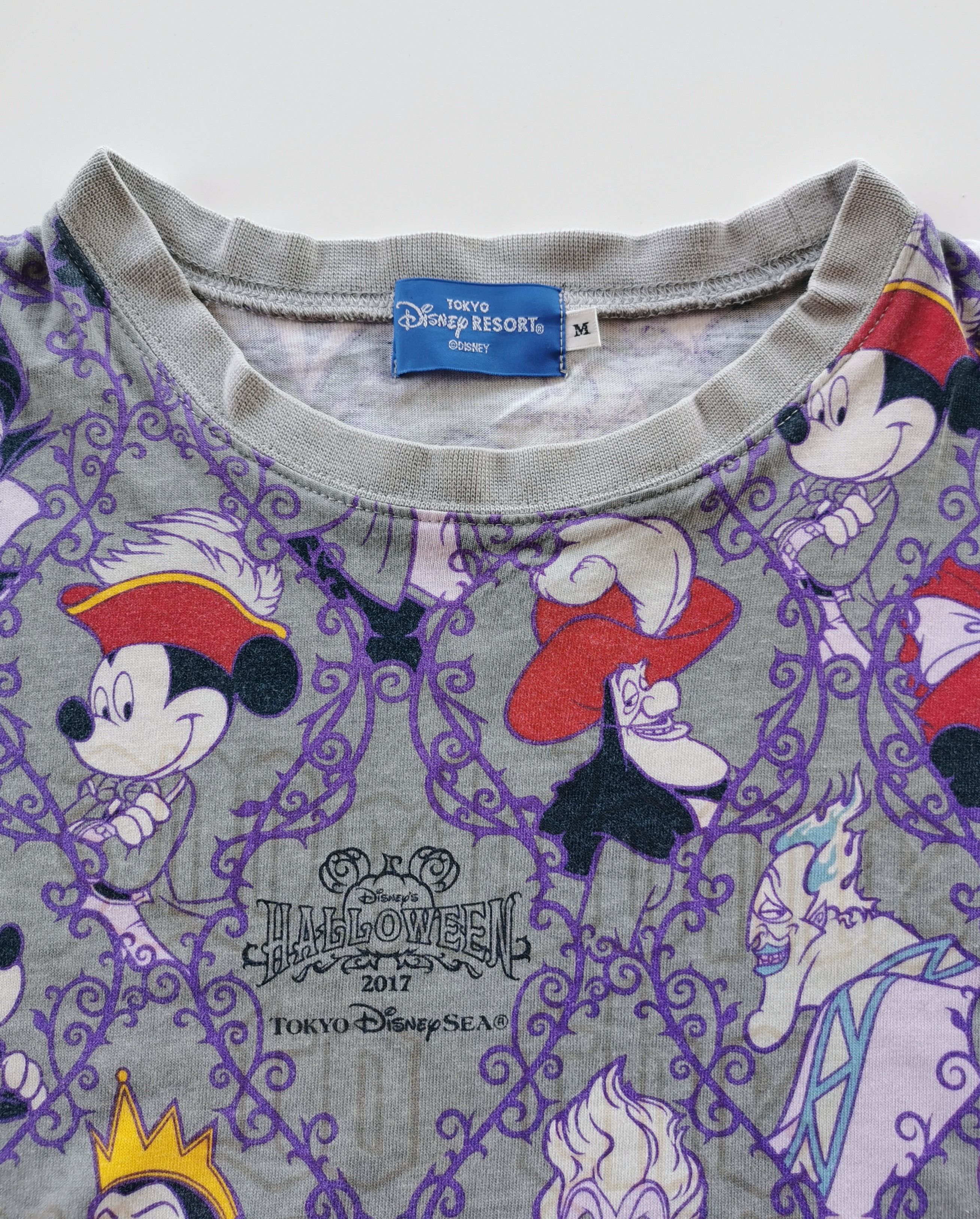 Disney Mickey Halloween Full Print Tees - 9