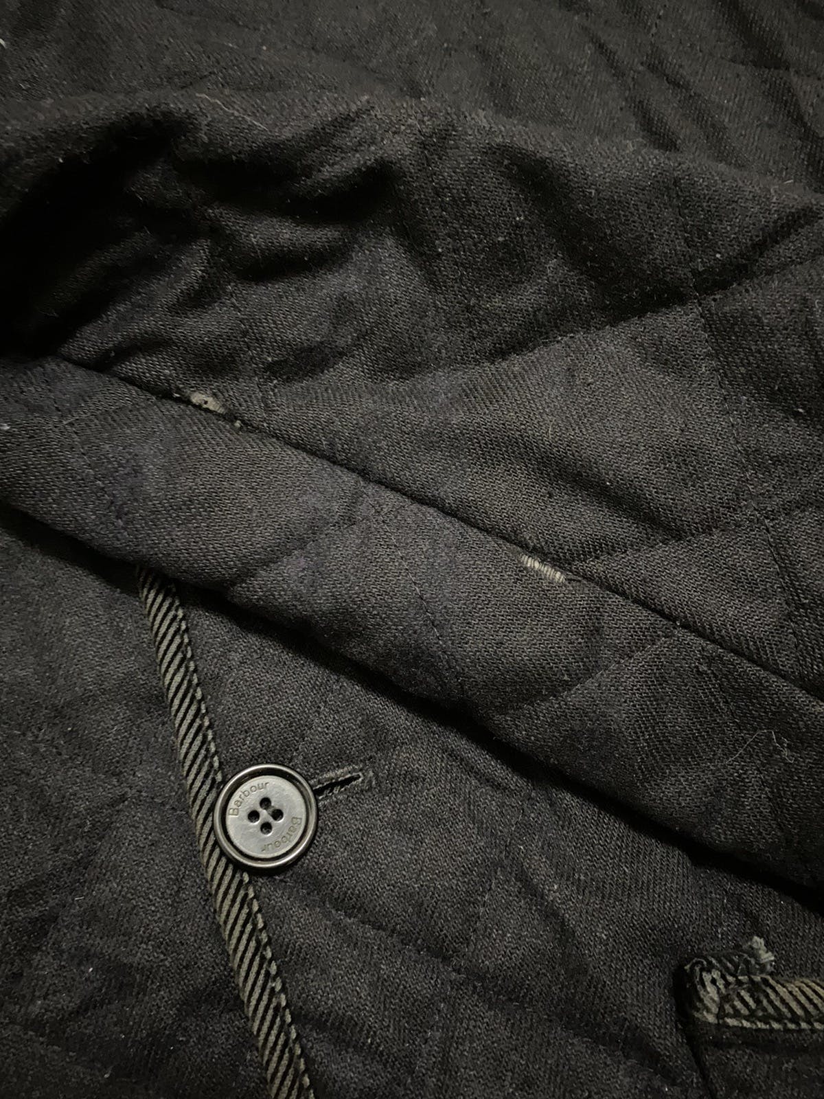 (A) BARBOUR BUTTON QUILT WOOL - 11