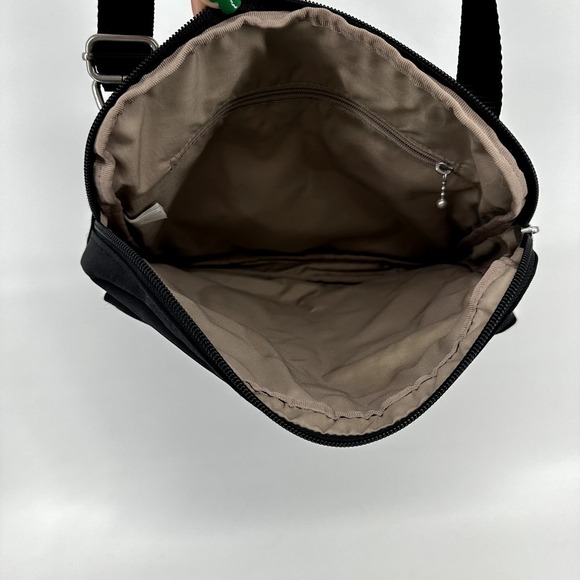Baggallini Canyon Crossbody Bag Zipper Adjustable Strap Travel Black One Size - 4