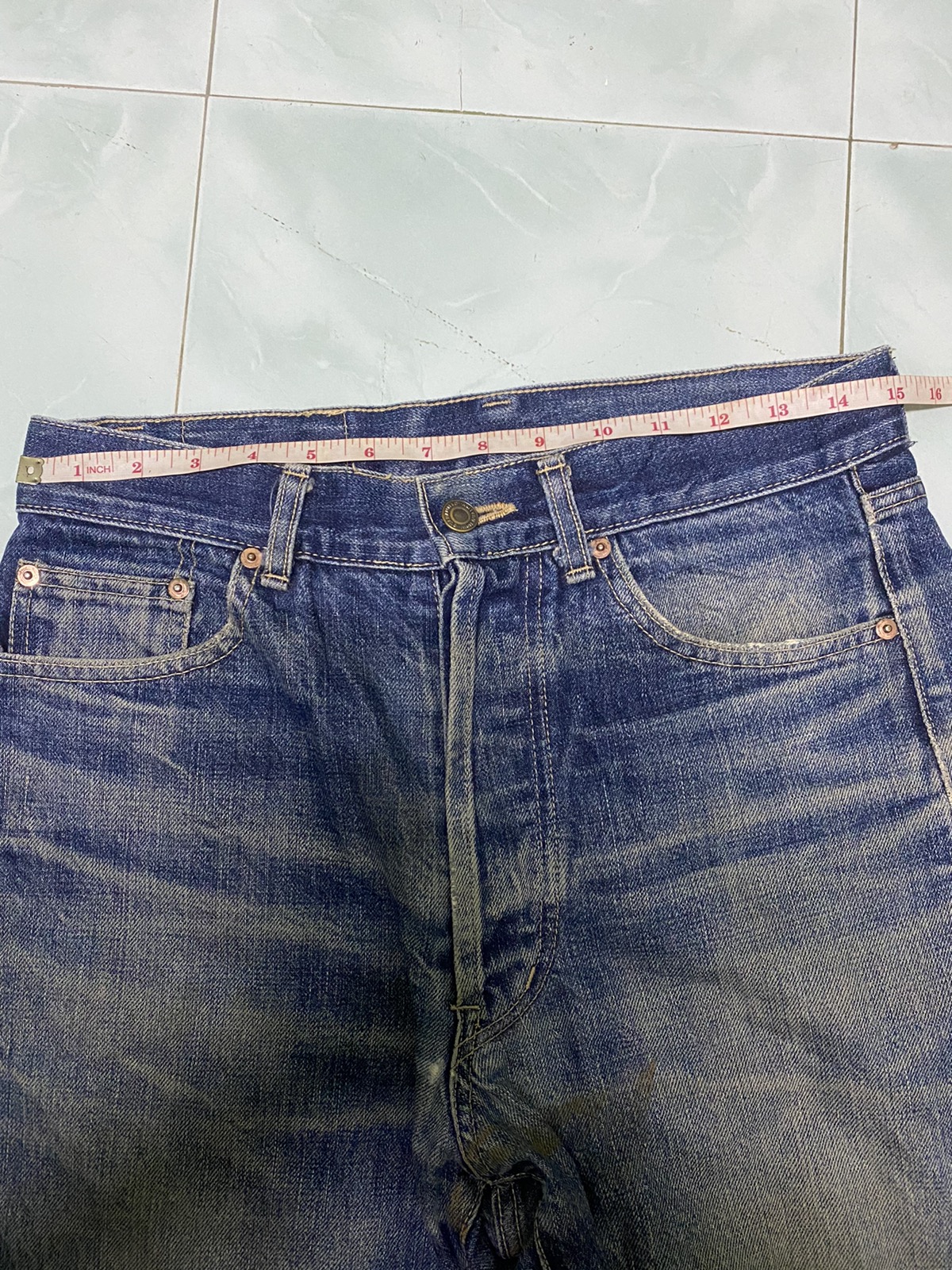 Evisu Selvedge Denim Jeans - 4