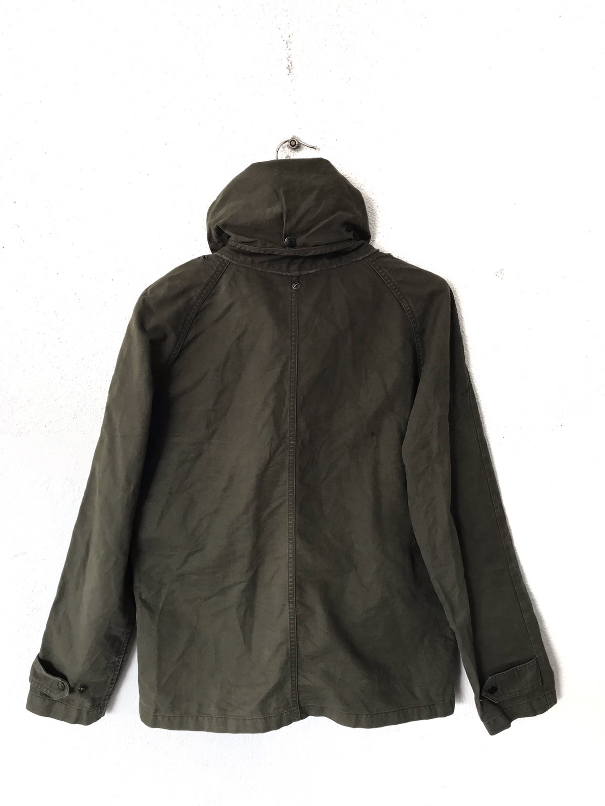 Japanese Brand - Custom Culture Black Green Army Style Jacket - 3