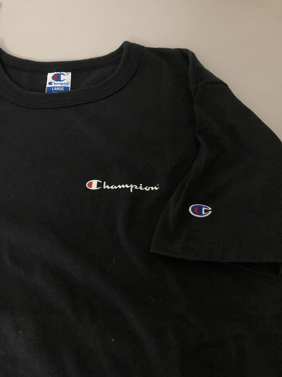 Vintage - Vintage Champion Small Logo Tee - 4