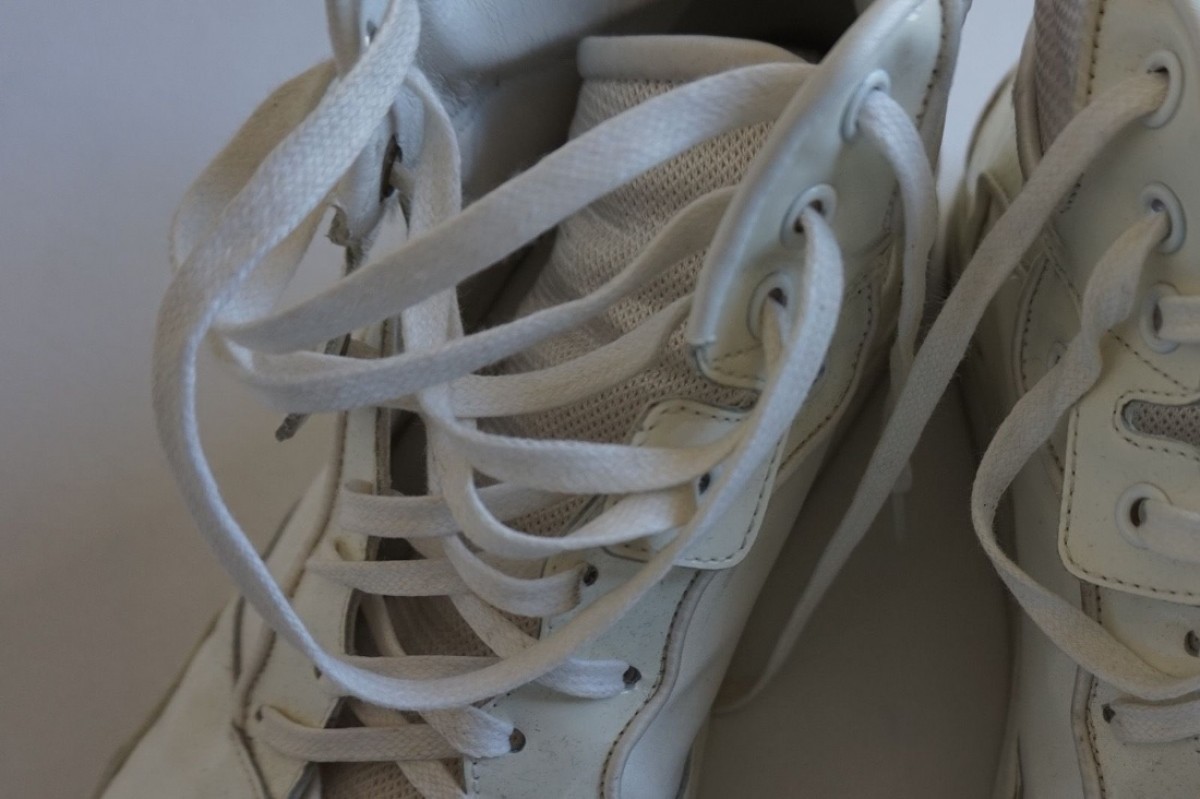 RARE Triple White High Tops EU40 - 10